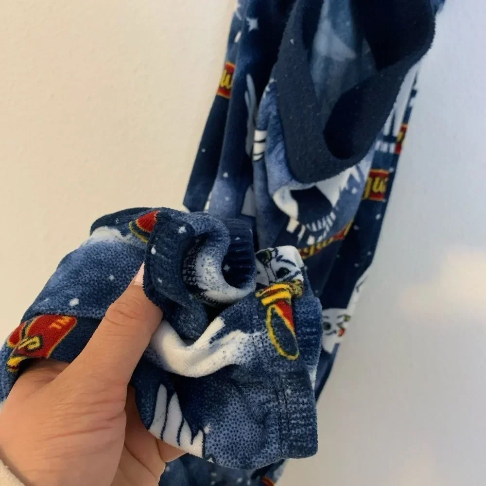 Warner Bros. Hogwarts Pajama Pants - Blue and Yellow